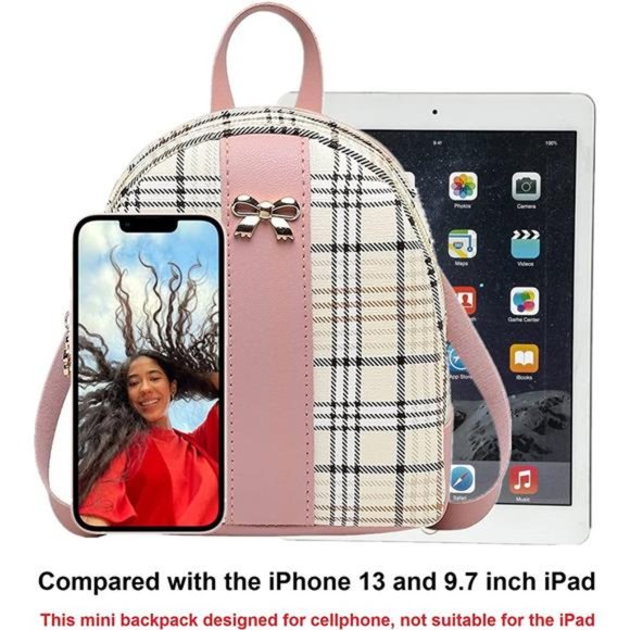 Women Small Cell Phone Purse Backpack Crossbody Bag Girls Trendy Smartphone main image 5